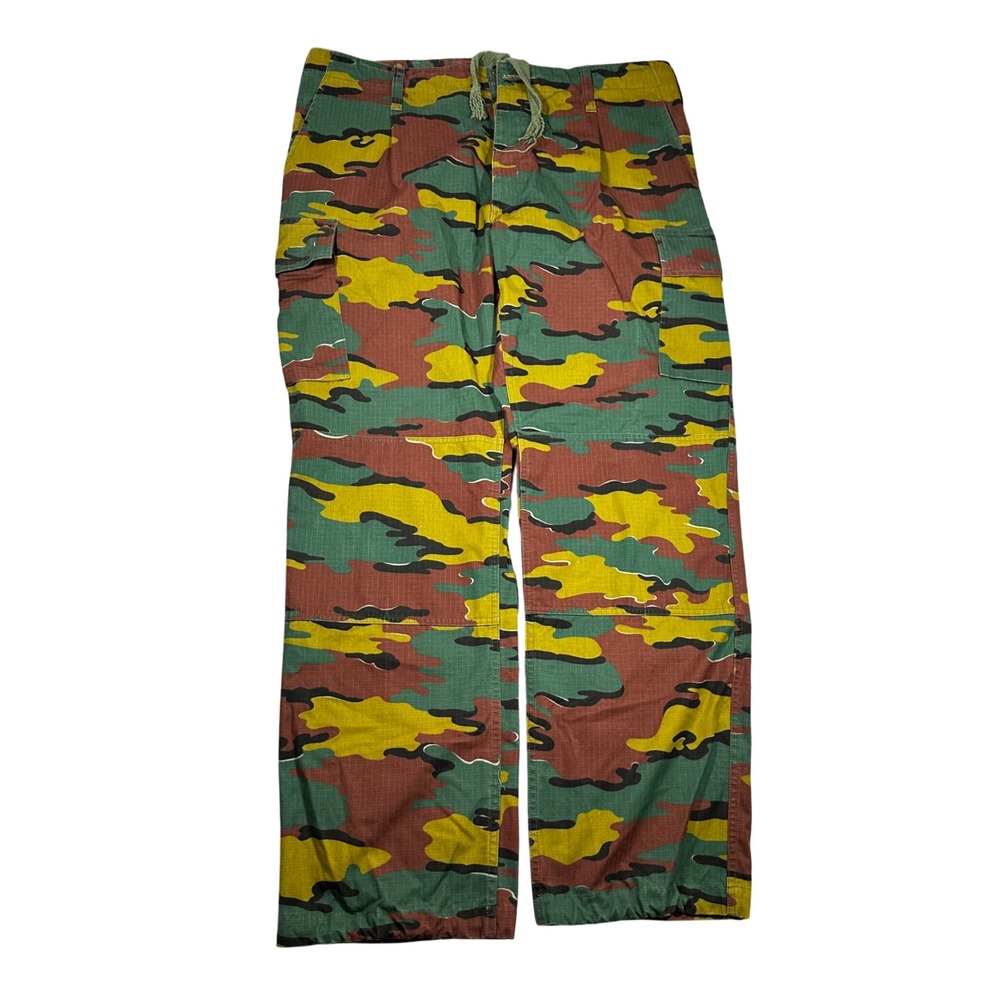 Belgian Military Jigsaw Camo Cargo Pants ABL FECSA ARWY 02 Ripstop Mens 42x33